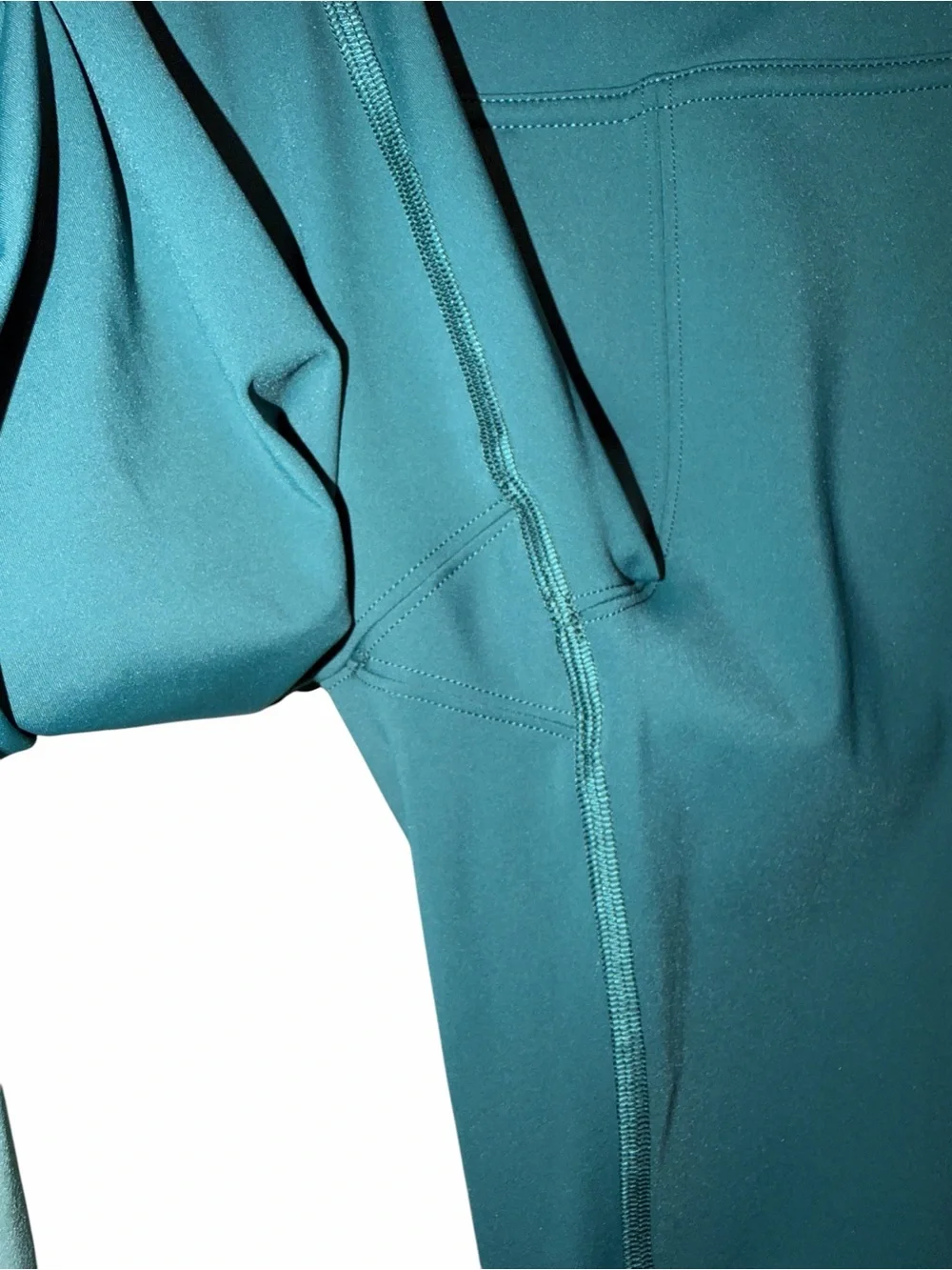 Lululemon Wake & Train Tight 28” Green Jasper/Frosted Pine Size 8